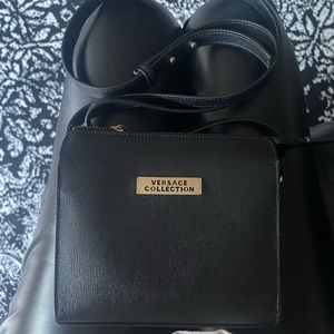 !!!FLASH SALE!!! Genuine leather Versace collection crossbody purse